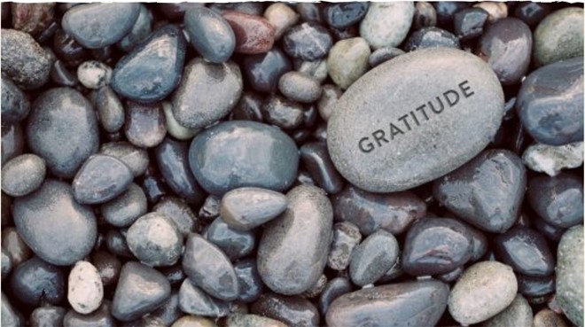gratitude rocks